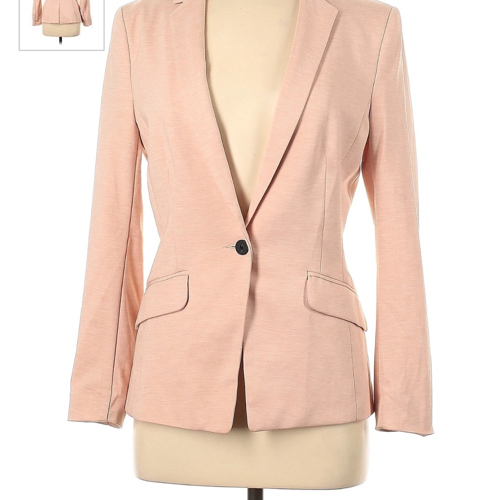 Salmon pink blazer